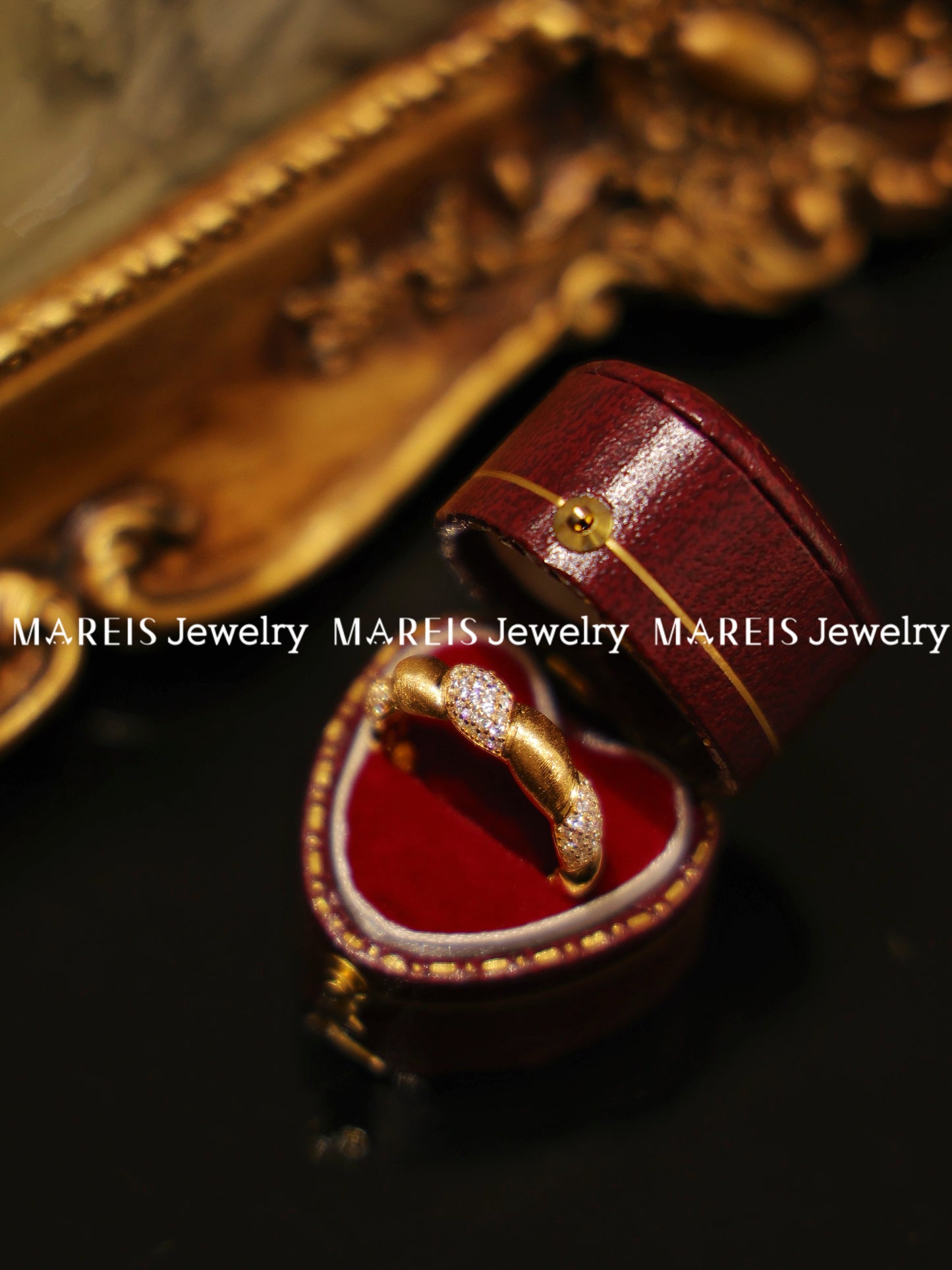 18K Gold Plated Twist Segrinato Ring