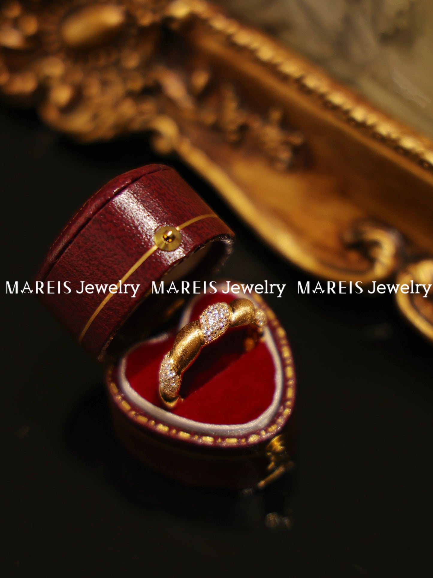 18K Gold Plated Twist Segrinato Ring