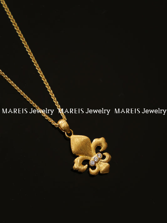 18K Gold Plated Iris Segrinato Necklace
