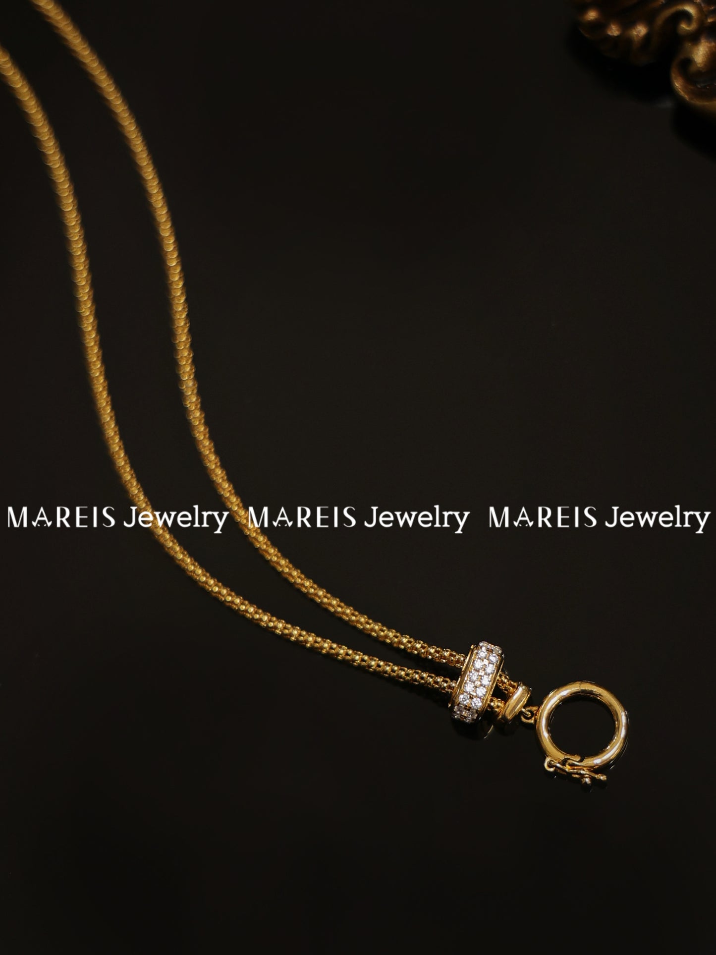 18K Gold Plated adjustable chain