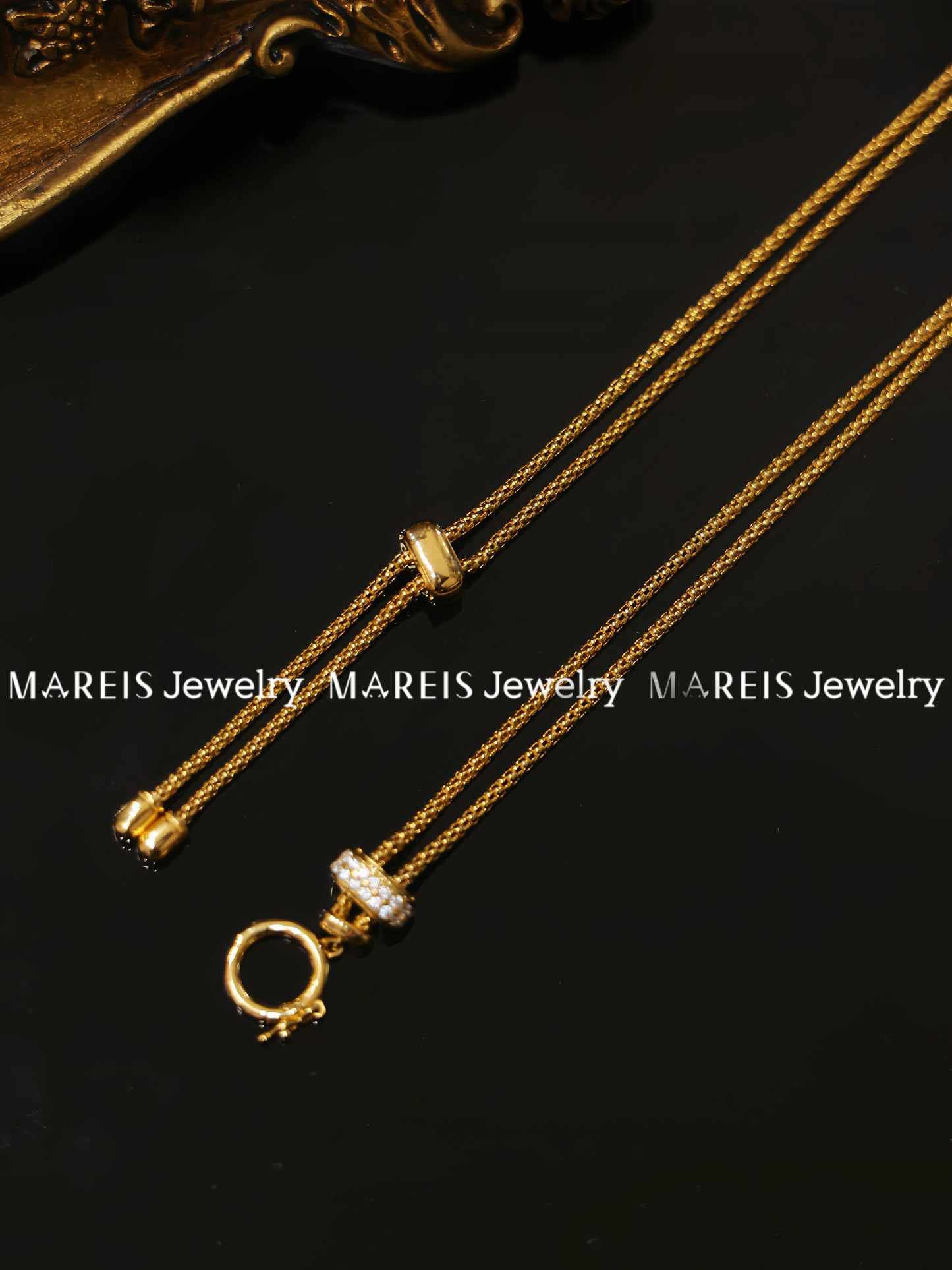 18K Gold Plated adjustable chain