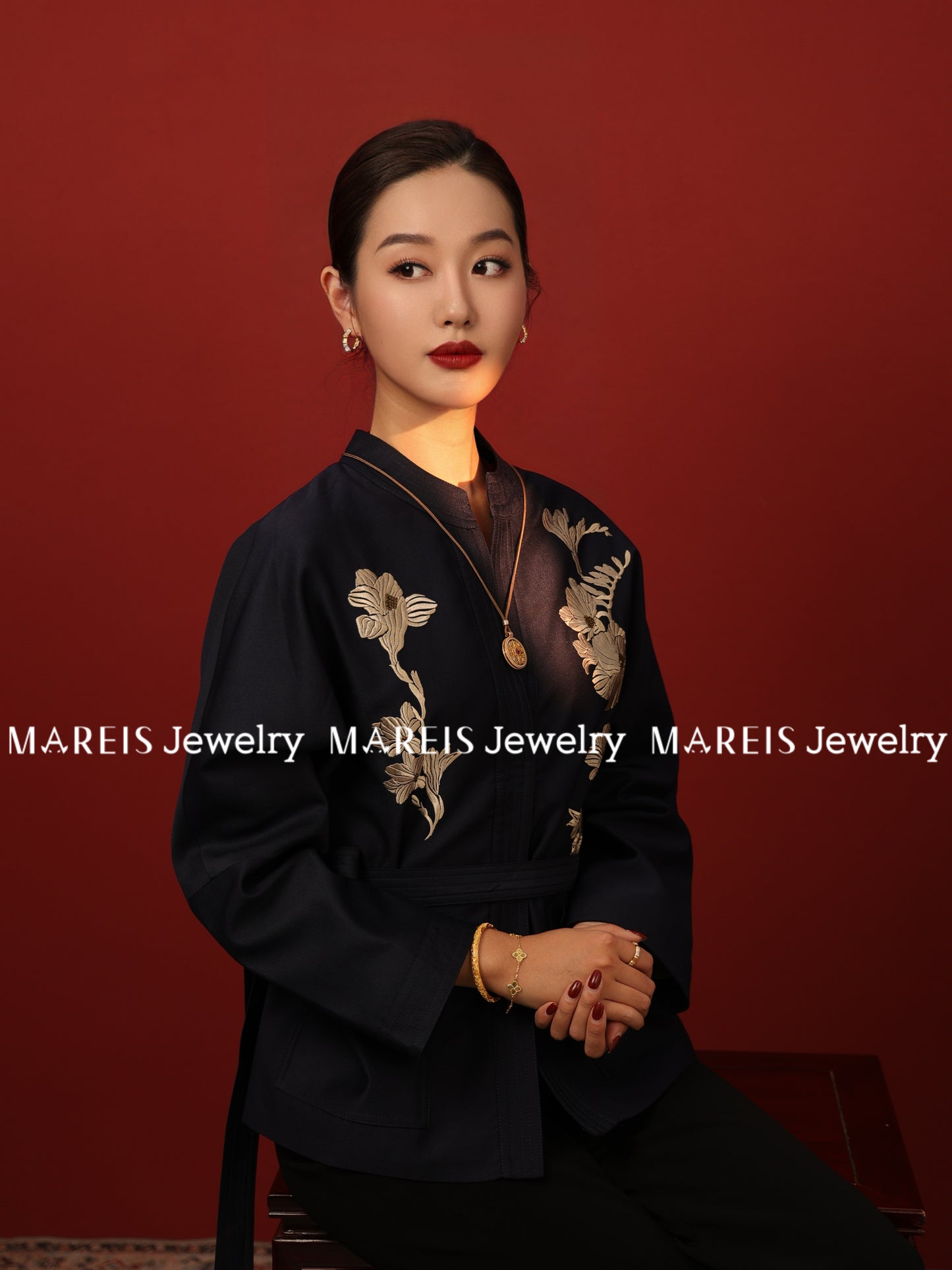 18K Gold Plated Grant-a-wish Compass Necklace